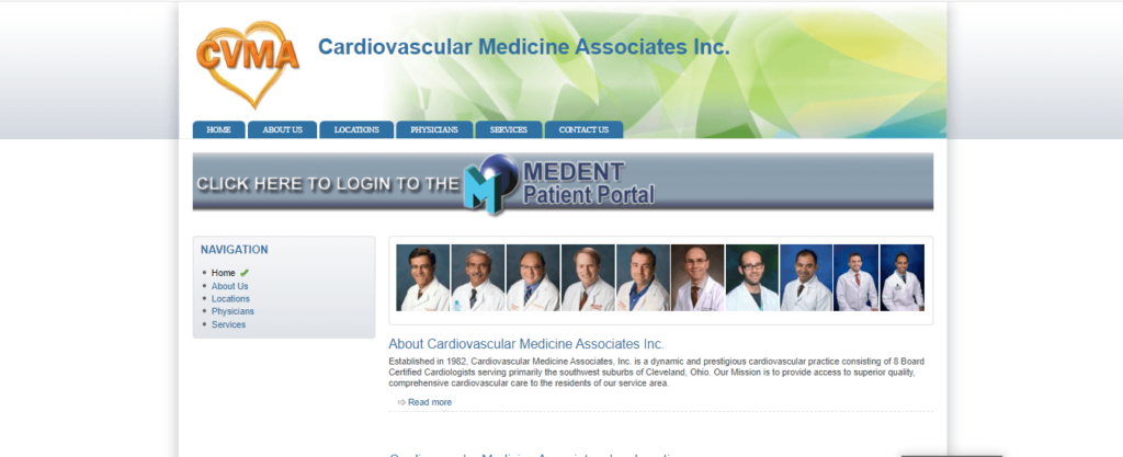 
 Dr. Meet Patel (Cardiovascular Medicine Associates Inc.)