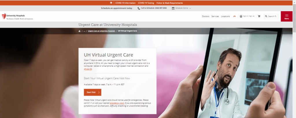 UH Virtual Urgent Care